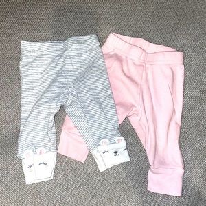 2-Pack Baby’s Pants. 3 Months.